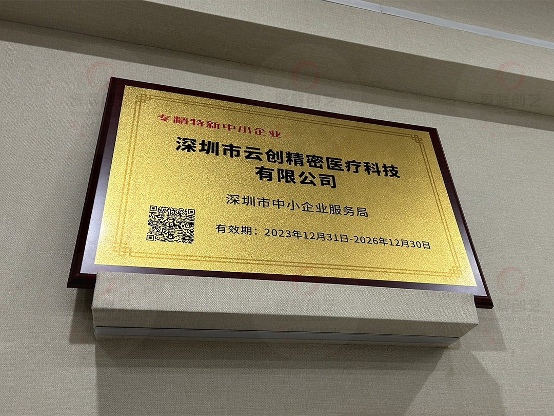 深圳專精特新中小企業(yè)榮譽(yù)獎(jiǎng)牌制作